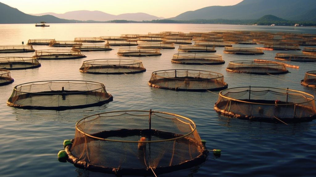 This image depicts one element of investing in SDG 14: Life Below Water, sustainable fishing practices